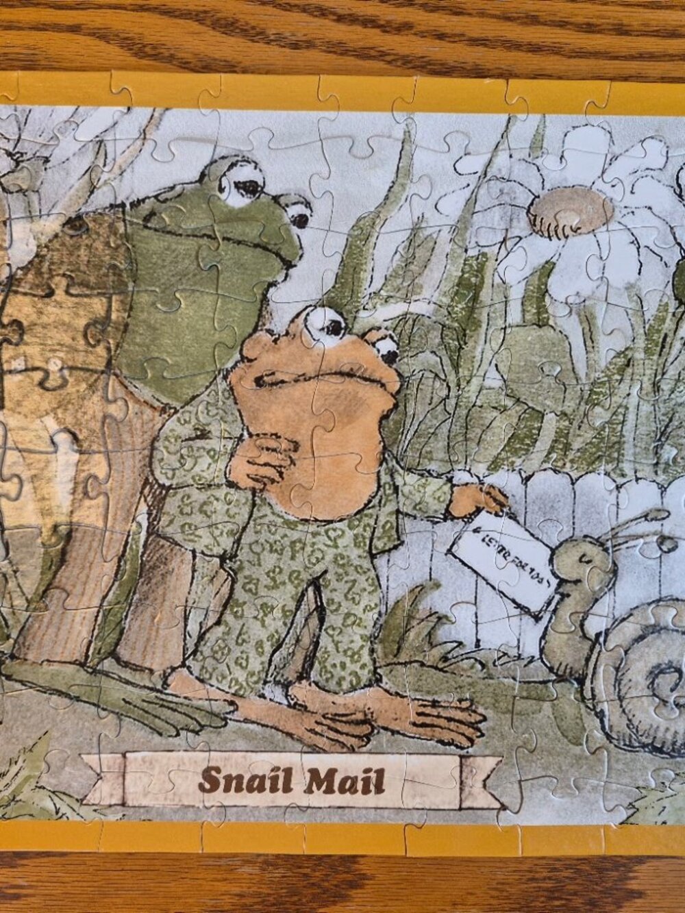 Ravensburger Snail Mail 100 Piece Jigsaw Puzzle-Frog and Toad